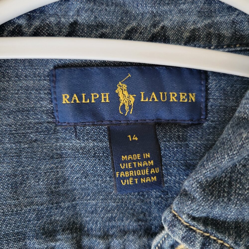 Robe Jean Ralph Lauren / denim dress Ralph Lauren - Picture 4 of 7